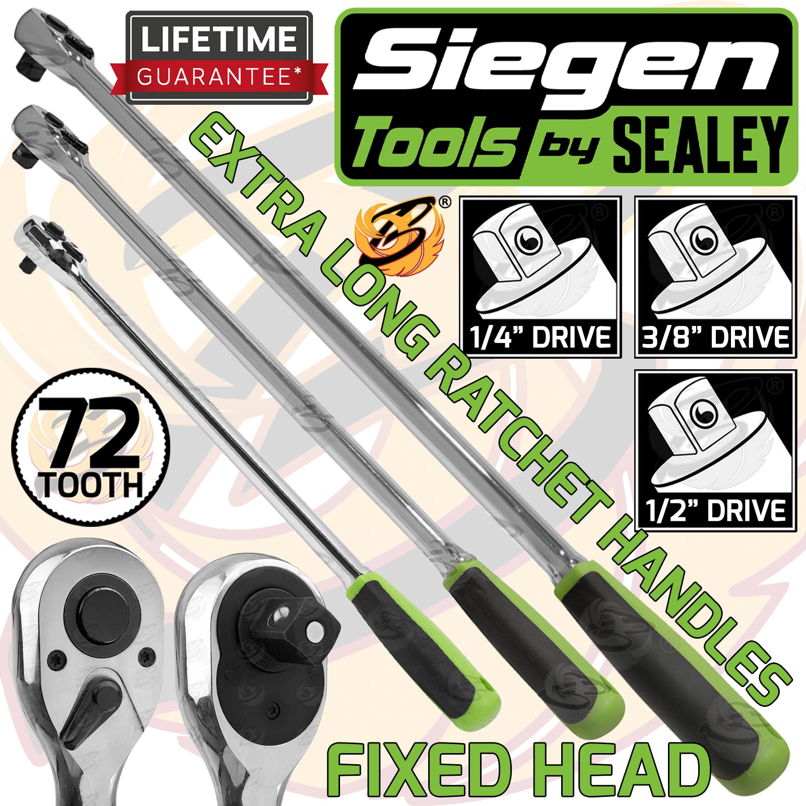 SIEGEN 3PCS 1/4