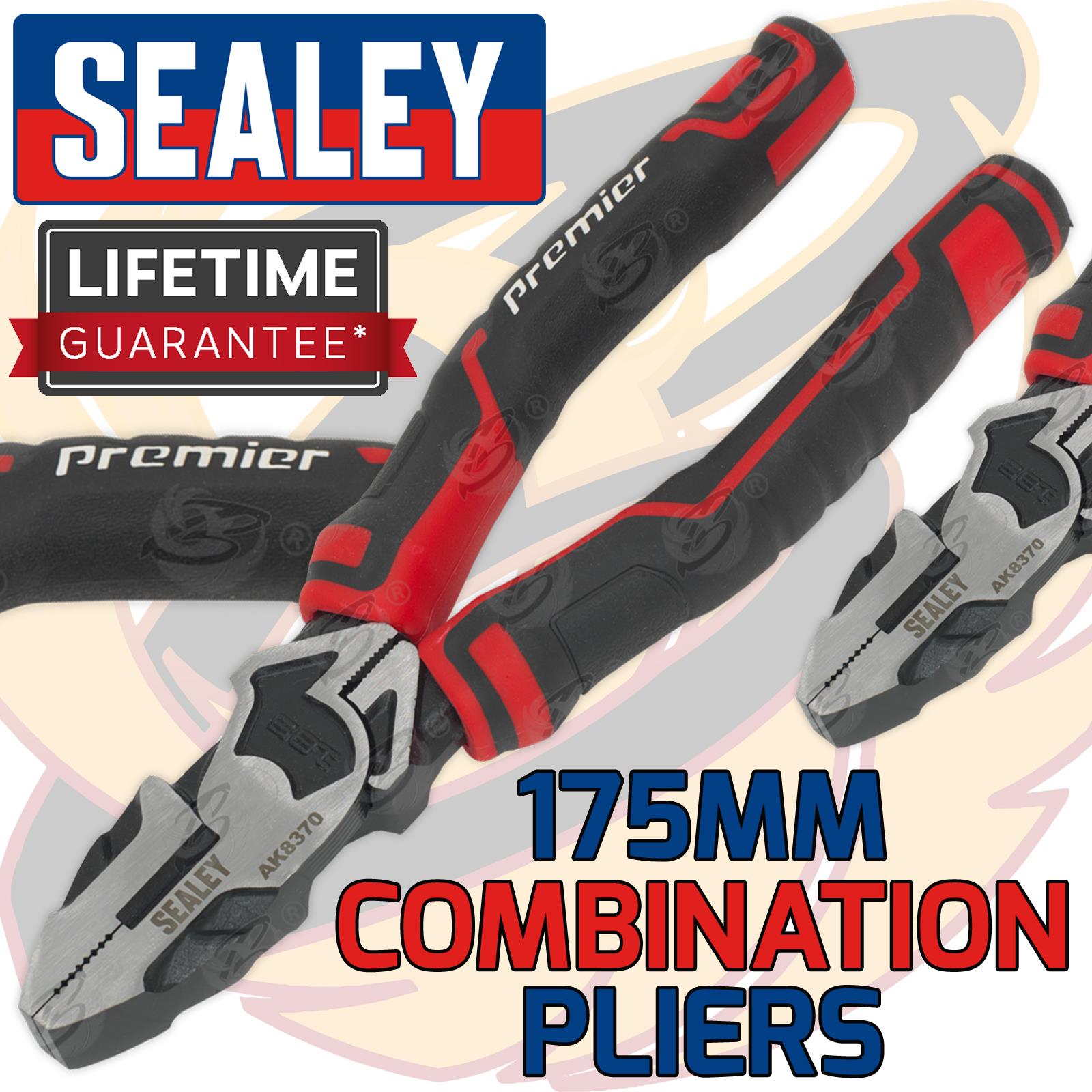 SEALEY HIGH LEVERAGE 175MM COMBINATION PLIERS