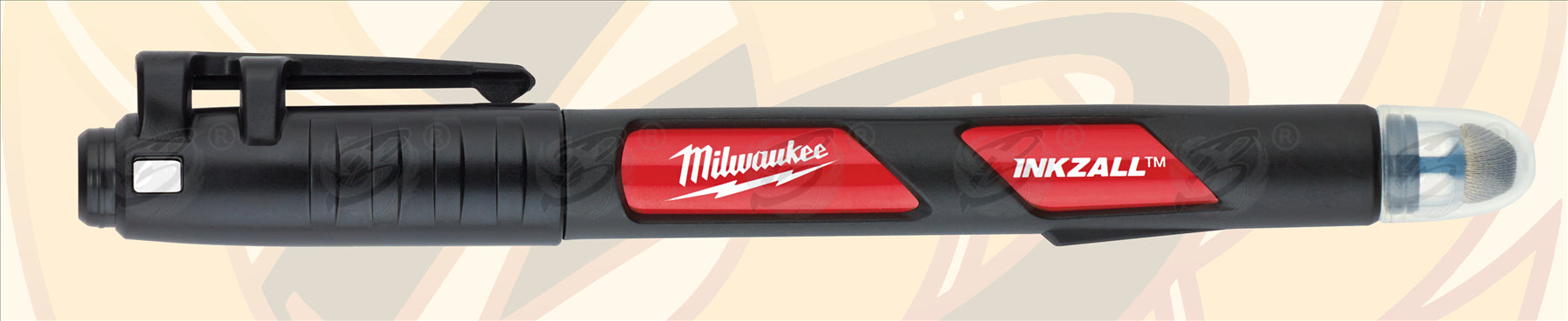 MILWAUKEE INKZALL STYLUS & JOBSITE MARKER PEN ( BLACK )