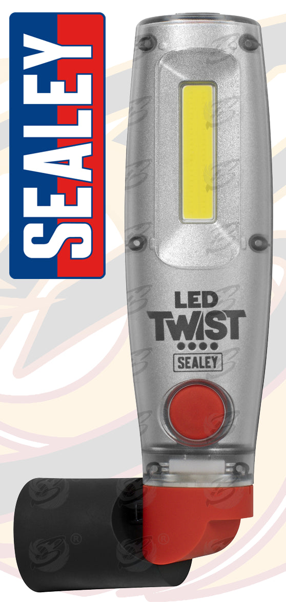 SEALEY RECHARGEABLE COB LED LI - ION WORK LIGHT ( 2000LM )