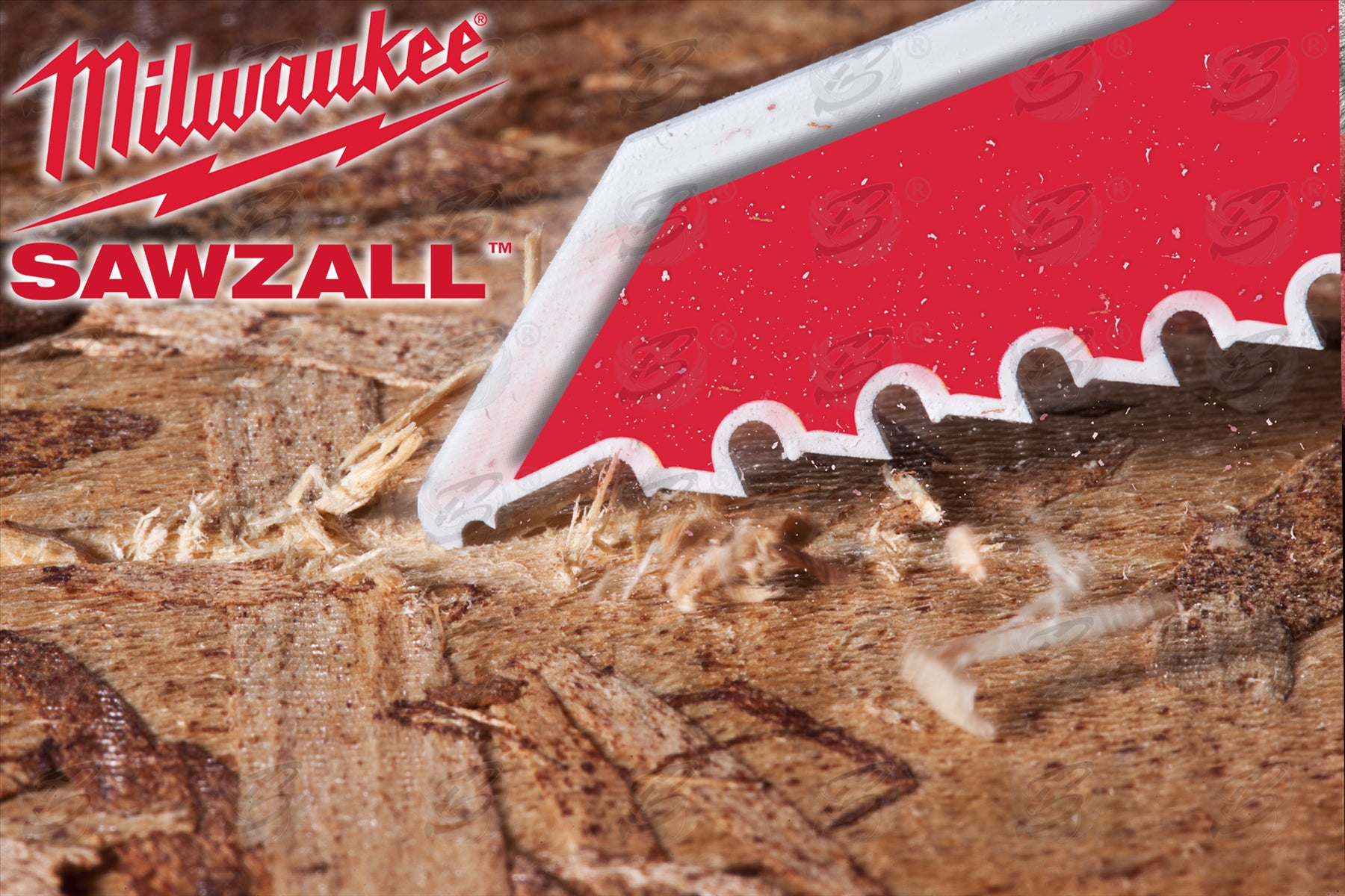 MILWAUKEE SAWZALL RECIPROCATING SAW BLADE 230mm x 5TPI WOOD SAW BLADES ( THE AX ) ( x 5 )