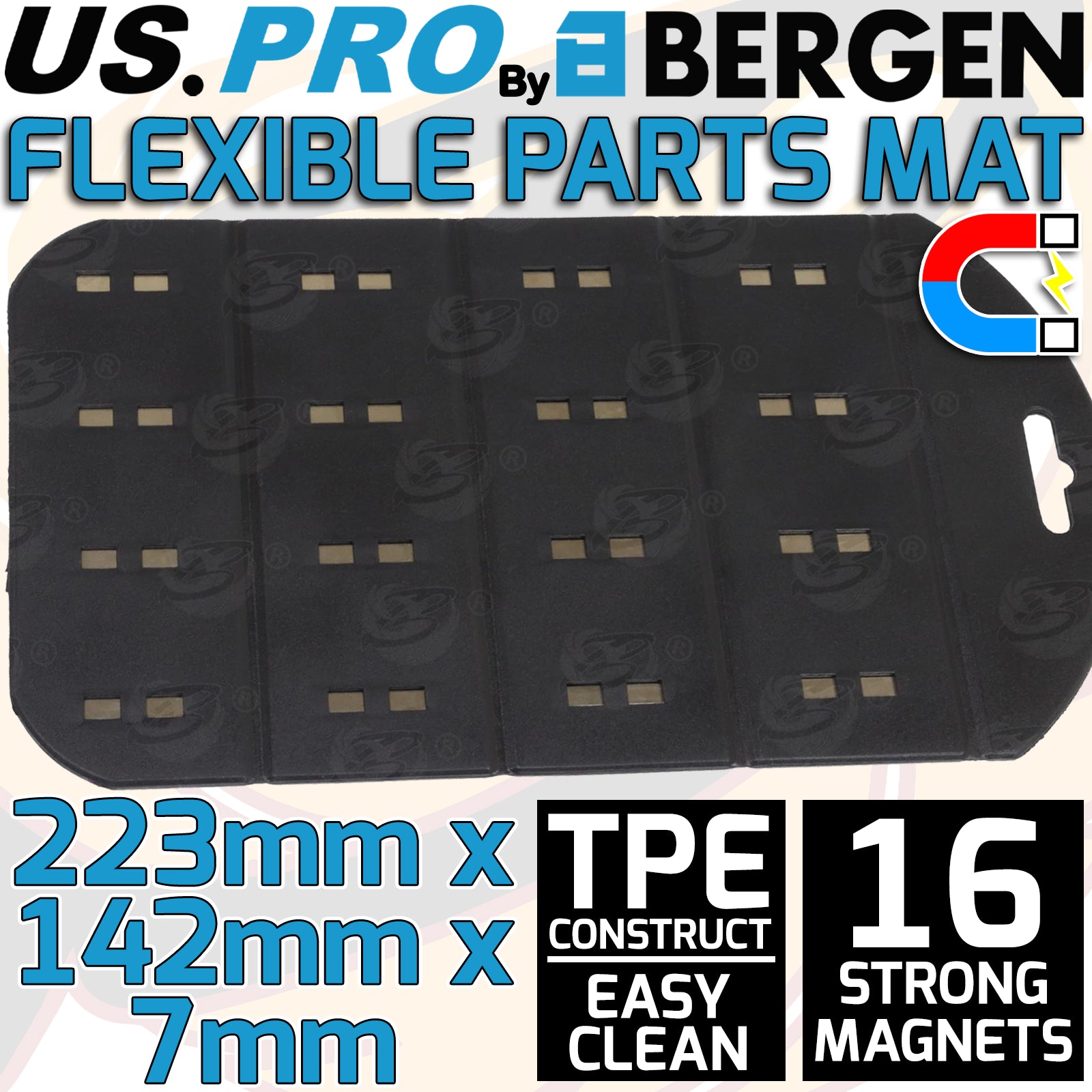 US PRO FLEXIBLE MAGNETIC TOOL AND PARTS MAT