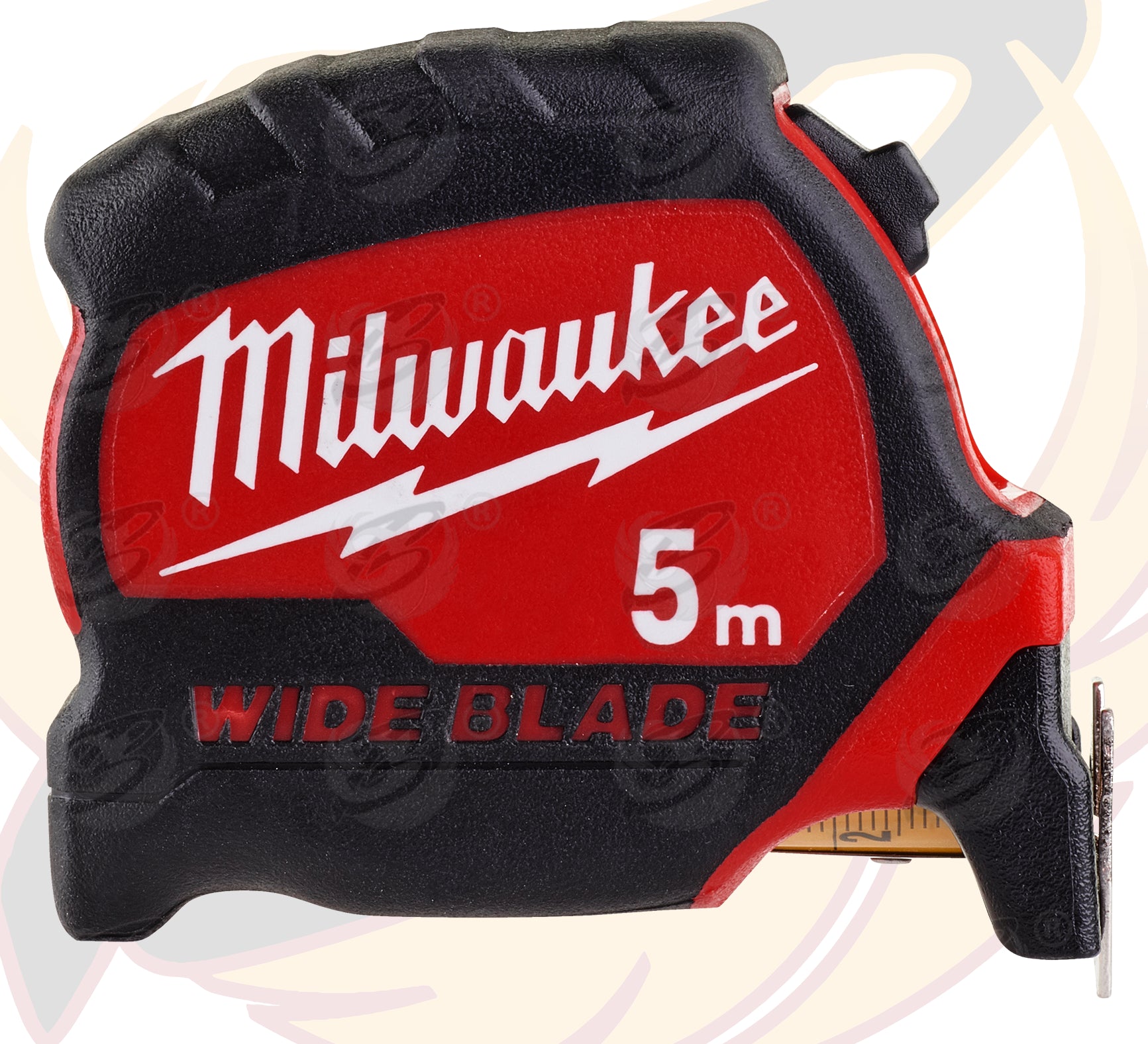 MILWAUKEE 5M 33MM EXTRA WIDE NYLON BLADE PREMIUM METRIC TAPE MEASURE