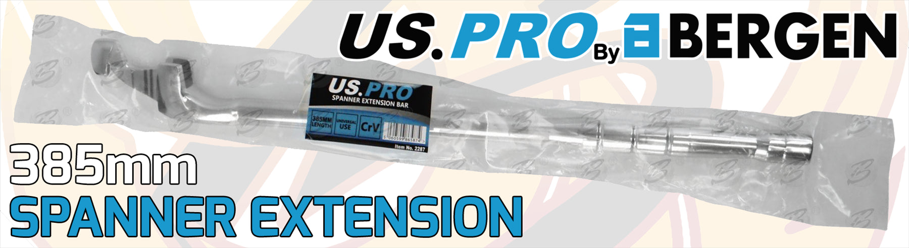 US PRO SPANNER EXTENSION BAR 385MM