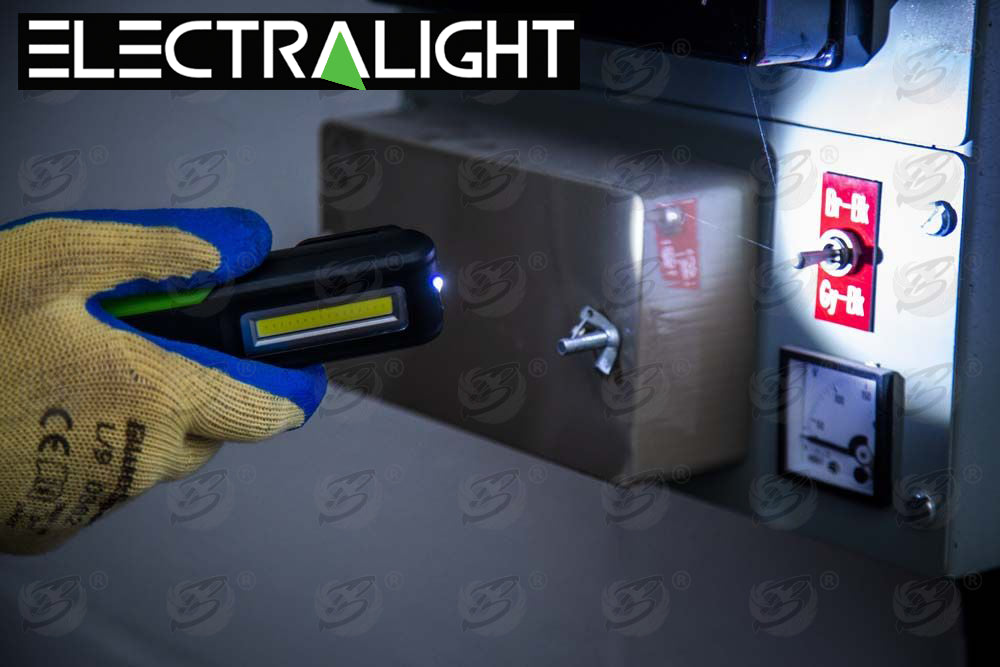 ELECTRALIGHT 3W RECHARGEABLE COB LED WORKLIGHT ( 50 / 160 LUMENS )