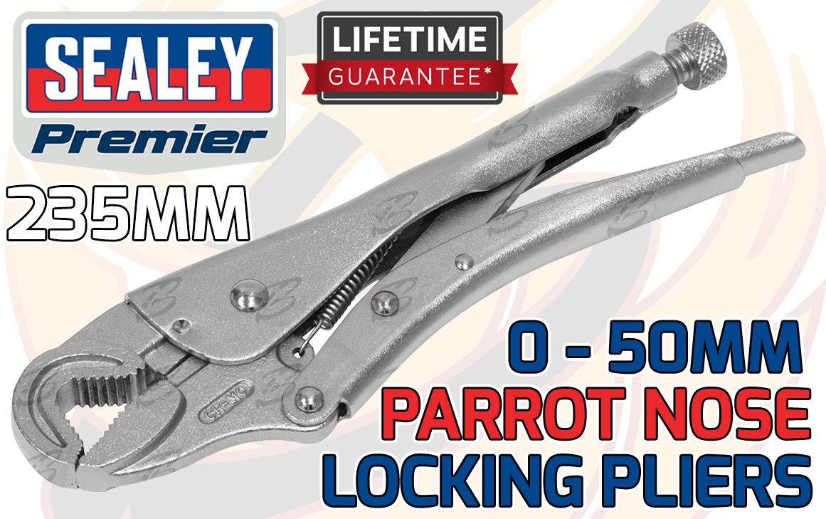 SEALEY 235MM PARROT NOSE LOCKING PLIERS