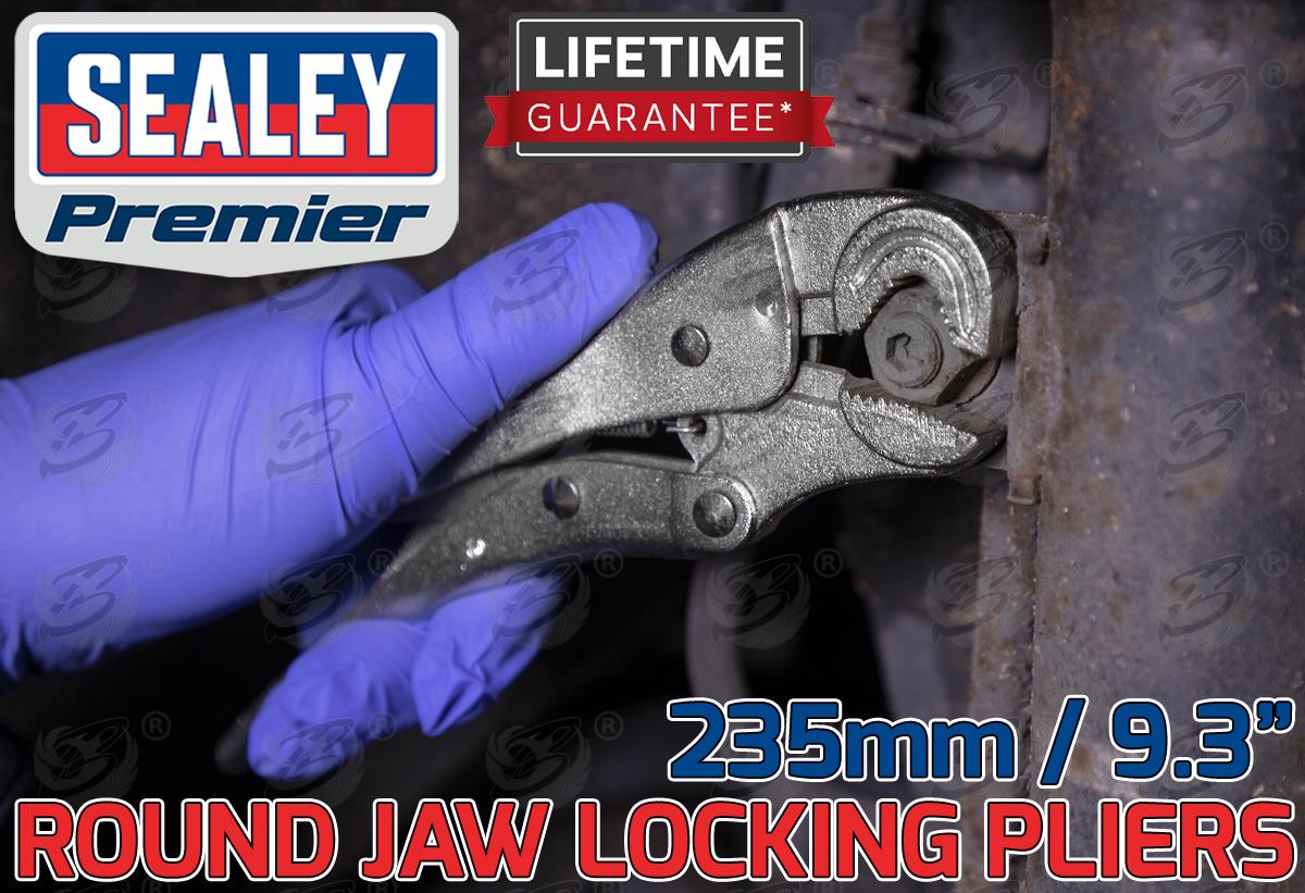 SEALEY 235MM PARROT NOSE LOCKING PLIERS