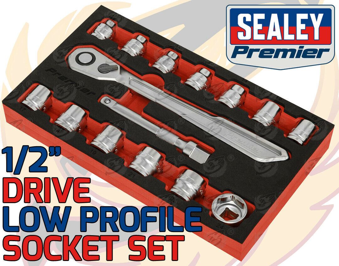 Low profile deals socket set