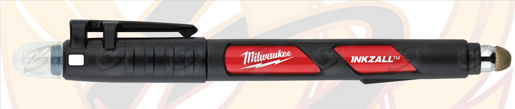 MILWAUKEE INKZALL STYLUS & JOBSITE MARKER PEN ( BLACK )