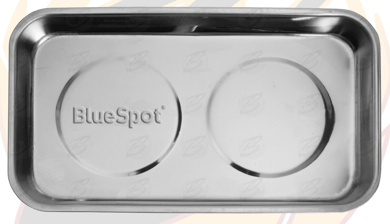BLUESPOT 9" STAINLESS STEEL DOUBLE MAGNETIC PARTS TRAY