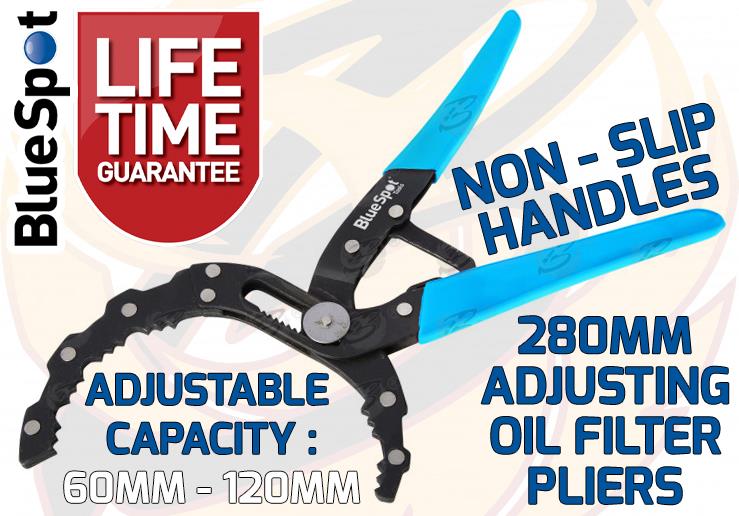 Self-Adjusting Oil Filter Pliers