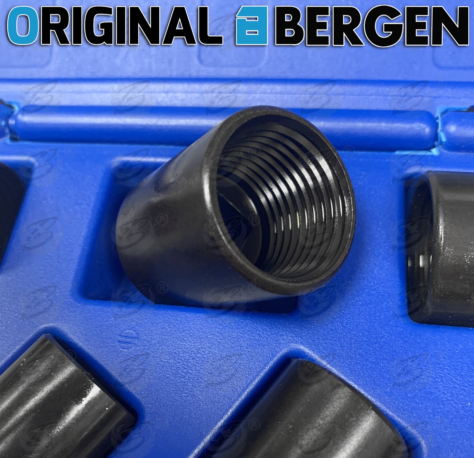 BERGEN 7PCS 1/2" DRIVE LOCKING WHEEL NUT TWIST SOCKETS ( 17MM - 26MM )