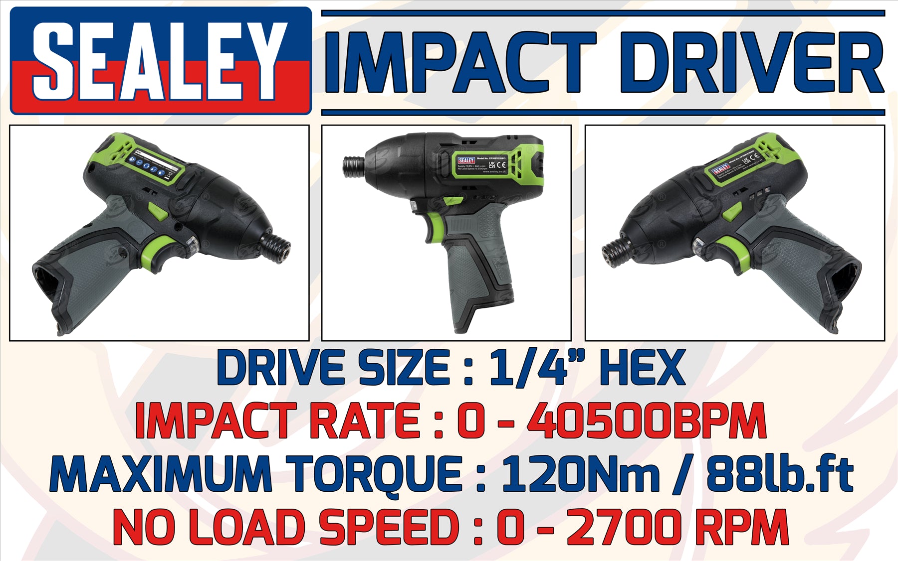 Sealey discount impact driver