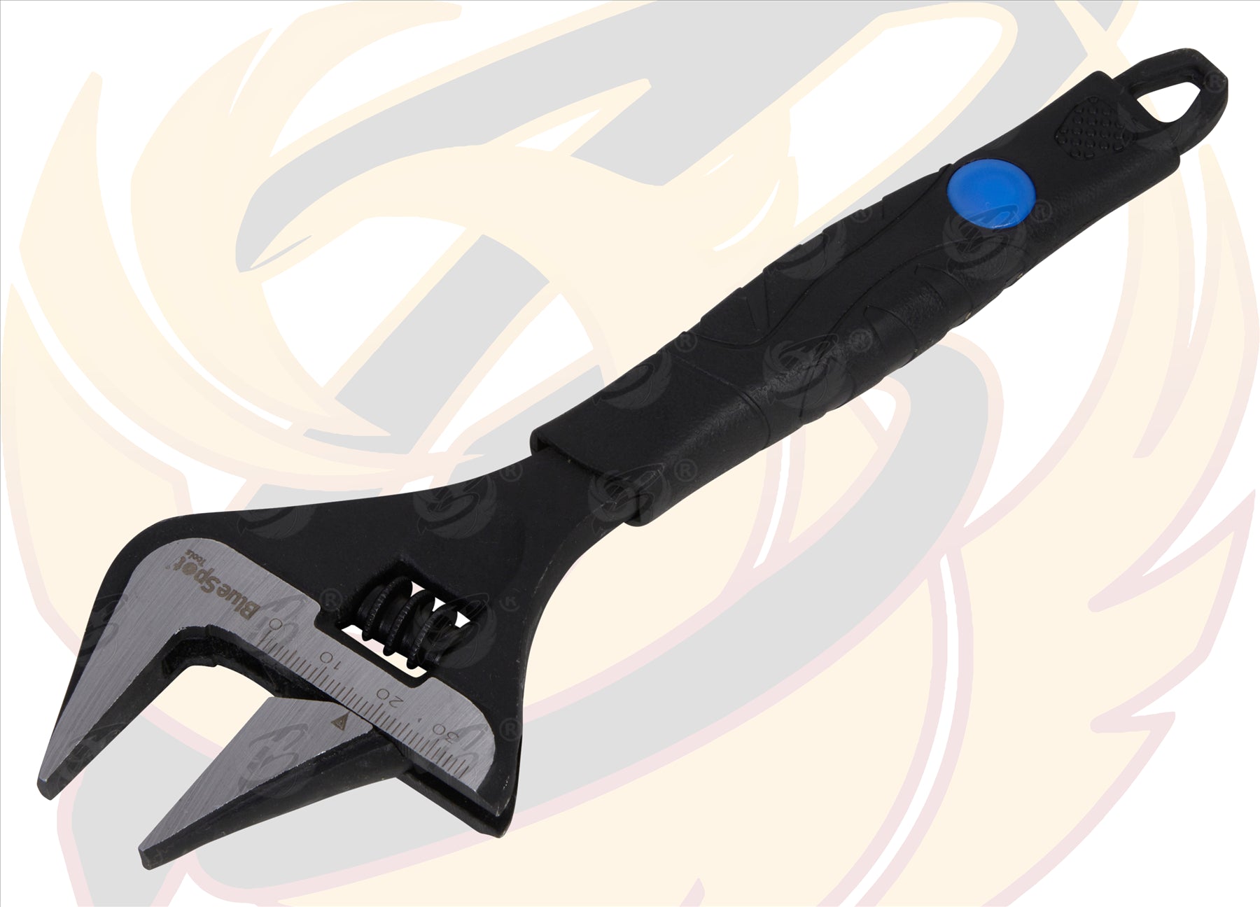 BLUESPOT 8" WIDE JAW ADJUSTABLE WRENCH ( 0 - 39mm )