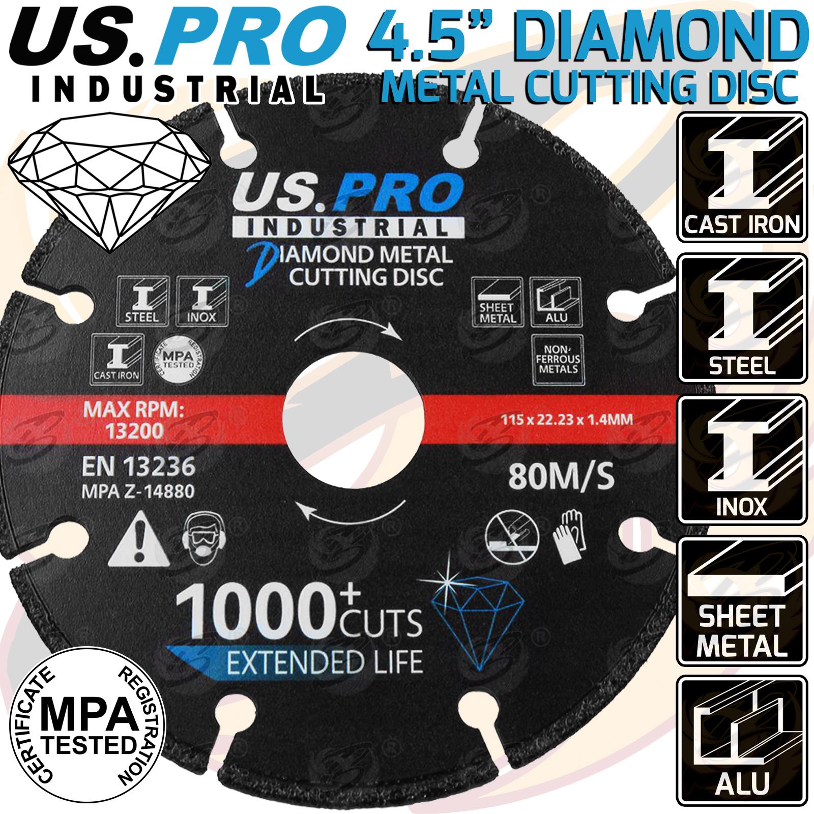 US PRO 4.5" ( 115MM ) DIAMOND CUTTING DISC