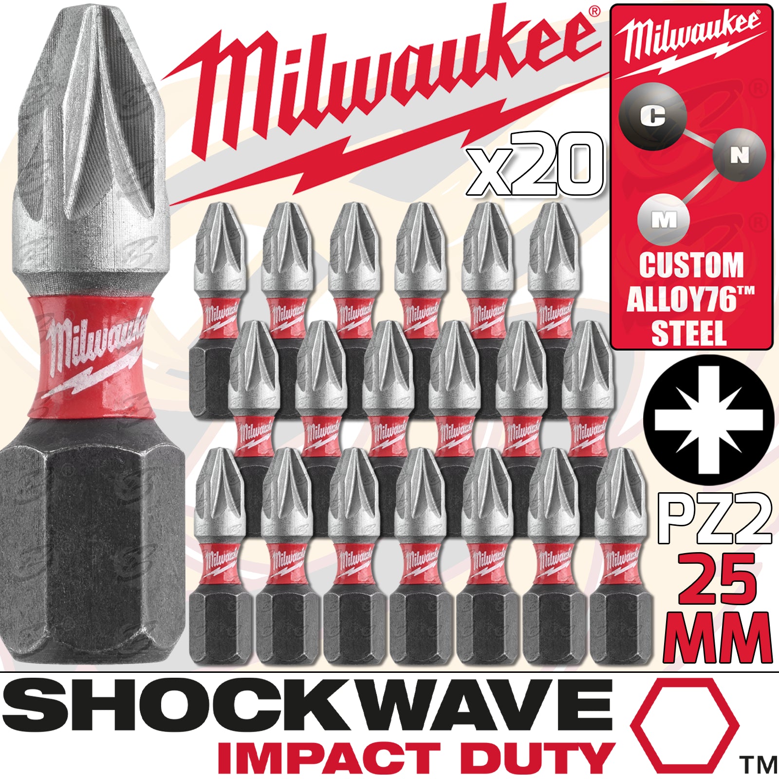 Milwaukee pz2 discount