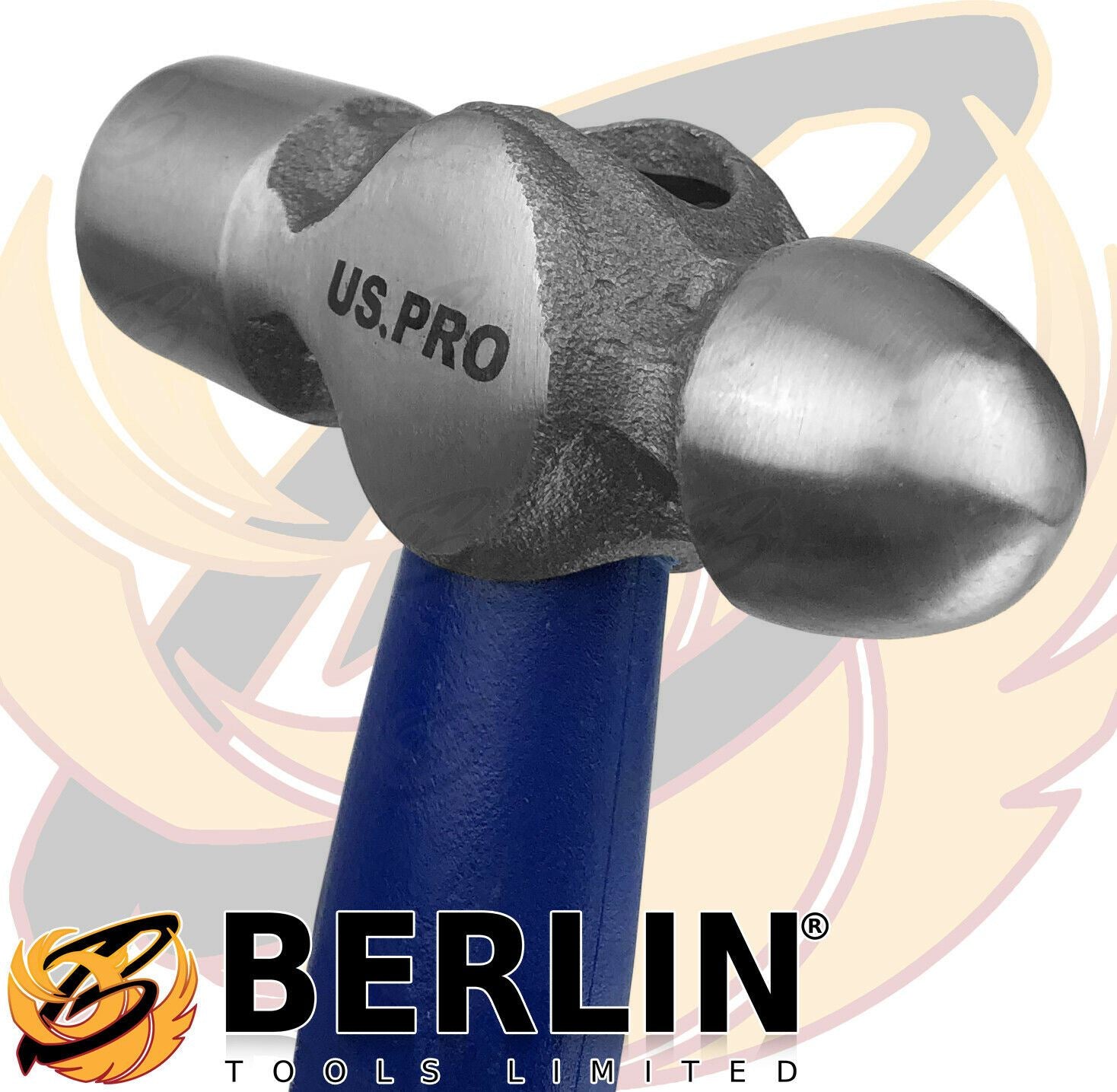 US PRO 3PCS BALL PEIN HAMMER SET 16OZ - 32OZ - 40OZ