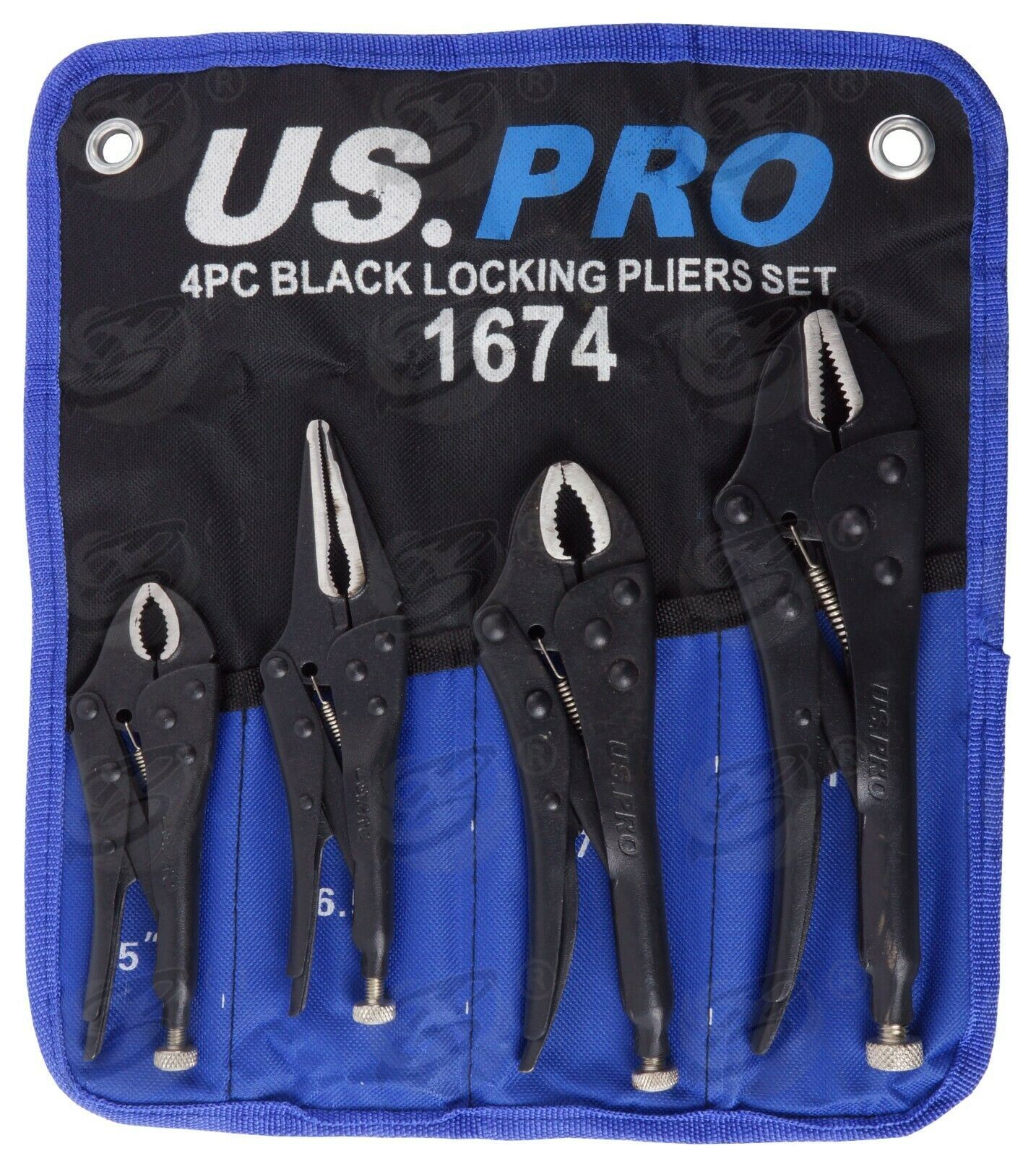 US PRO 4PCS LOCKING PLIERS