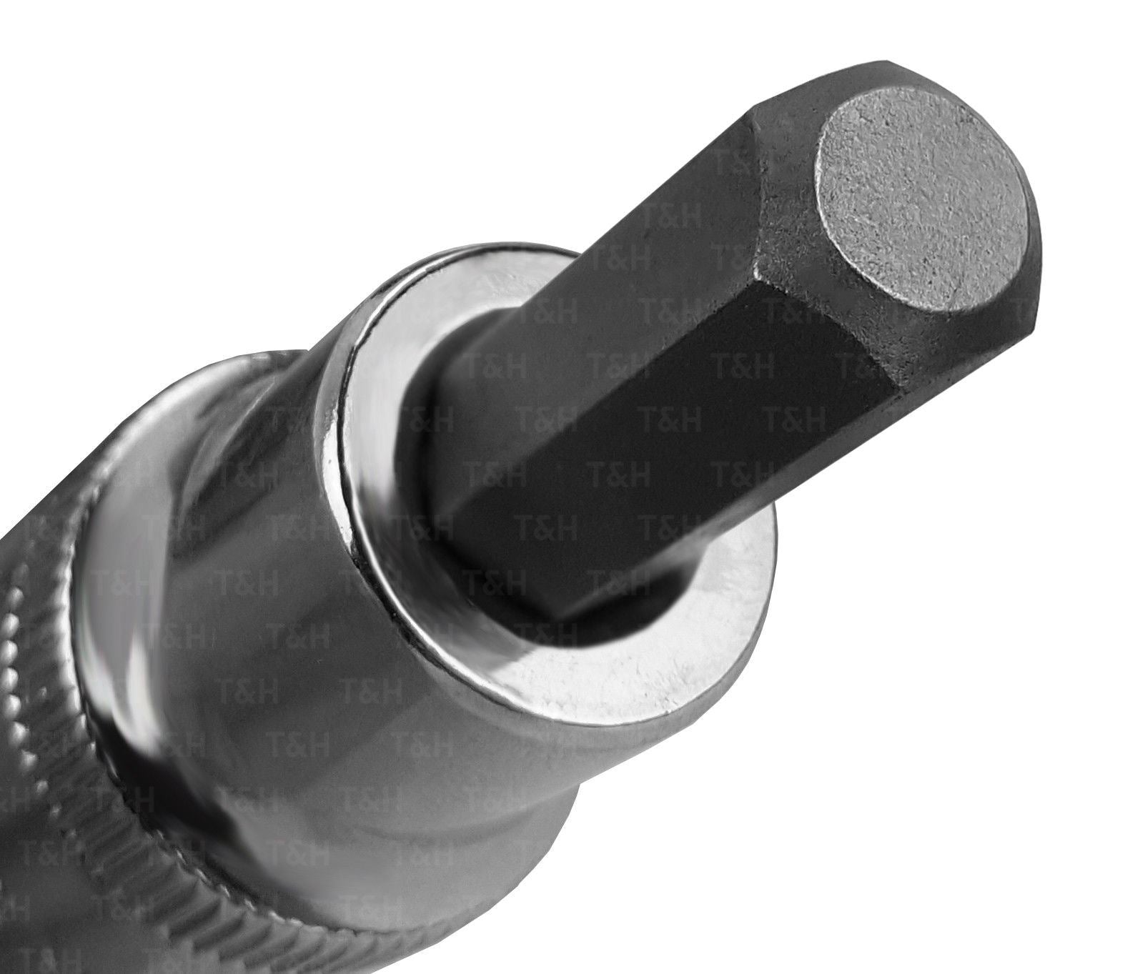 US PRO H8 1/2" DRIVE 55MM LONG HEX BIT SOCKET ( SINGLE )