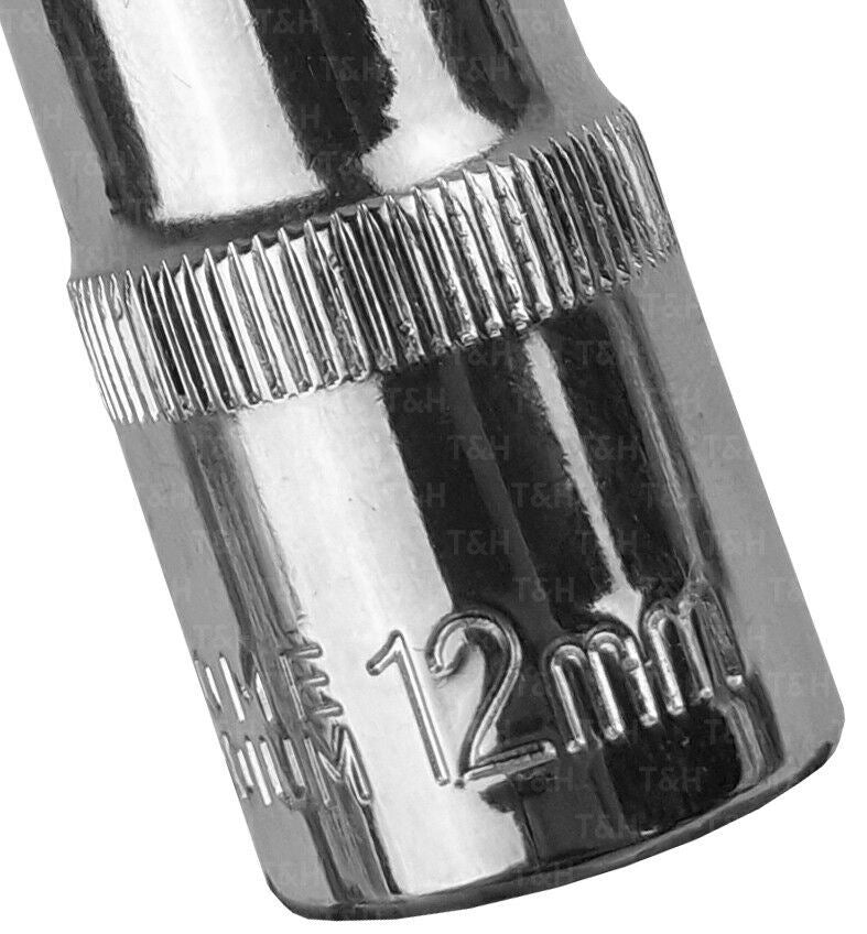 US PRO M12 1/2" DRIVE 140MM LONG SPLINE BIT SOCKET ( SINGLE )