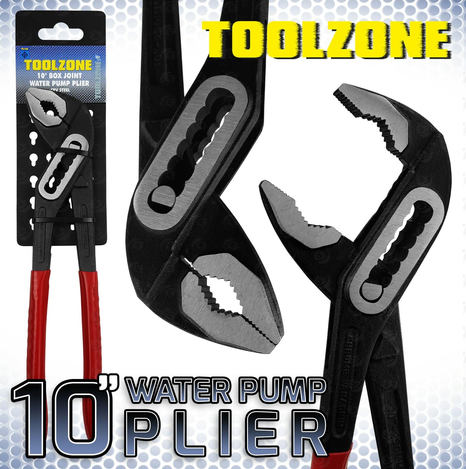 TOOLZONE 10" BOX JOINT WATER PUMP PLIERS
