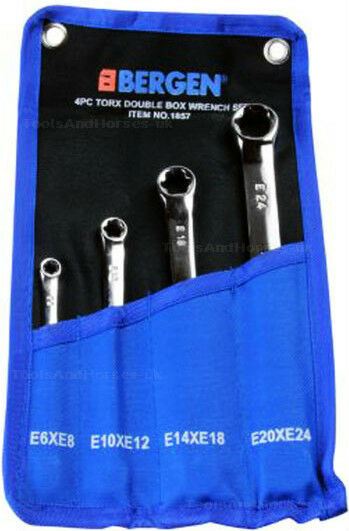 US PRO 4PCS E - TORX SPANNER SET E6 - E24