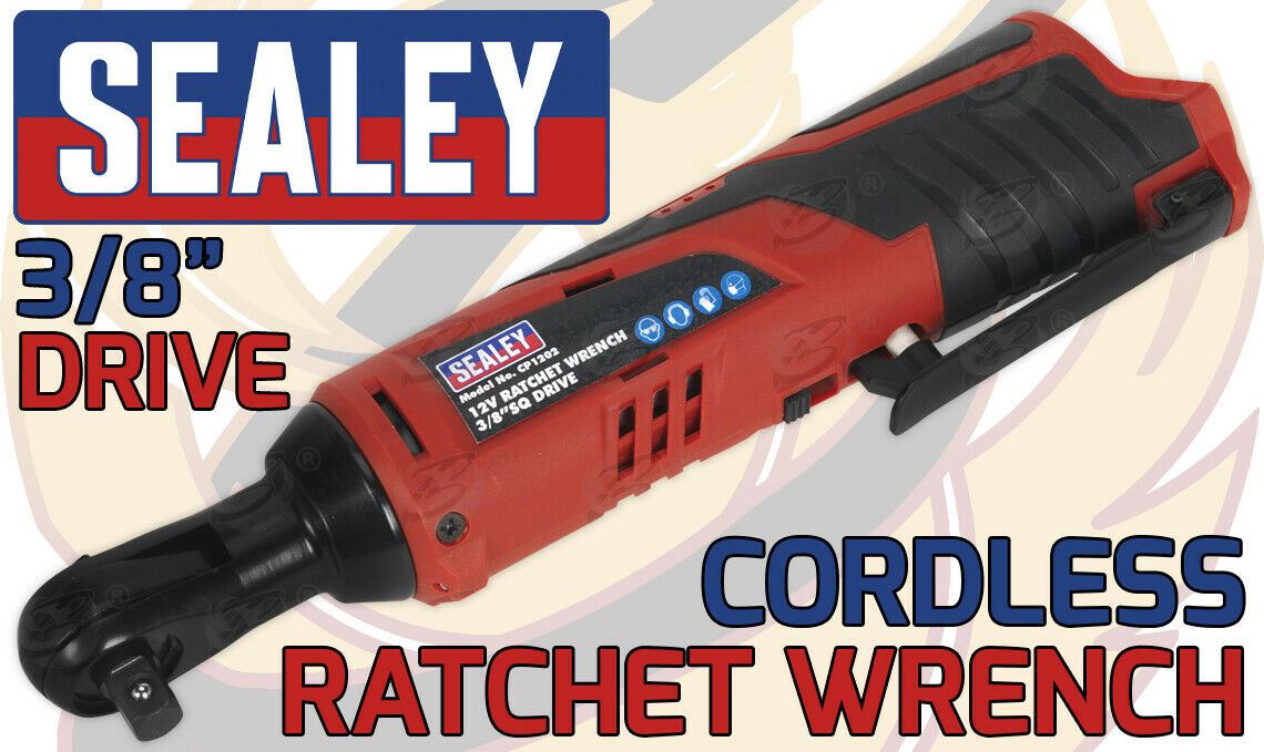 SEALEY 12V 3/8" DRIVE CORDLESS COMBO KIT ( DRILL - RATCHET WRENCH - IMPACT WRENCH - IMPACT DRIVER )