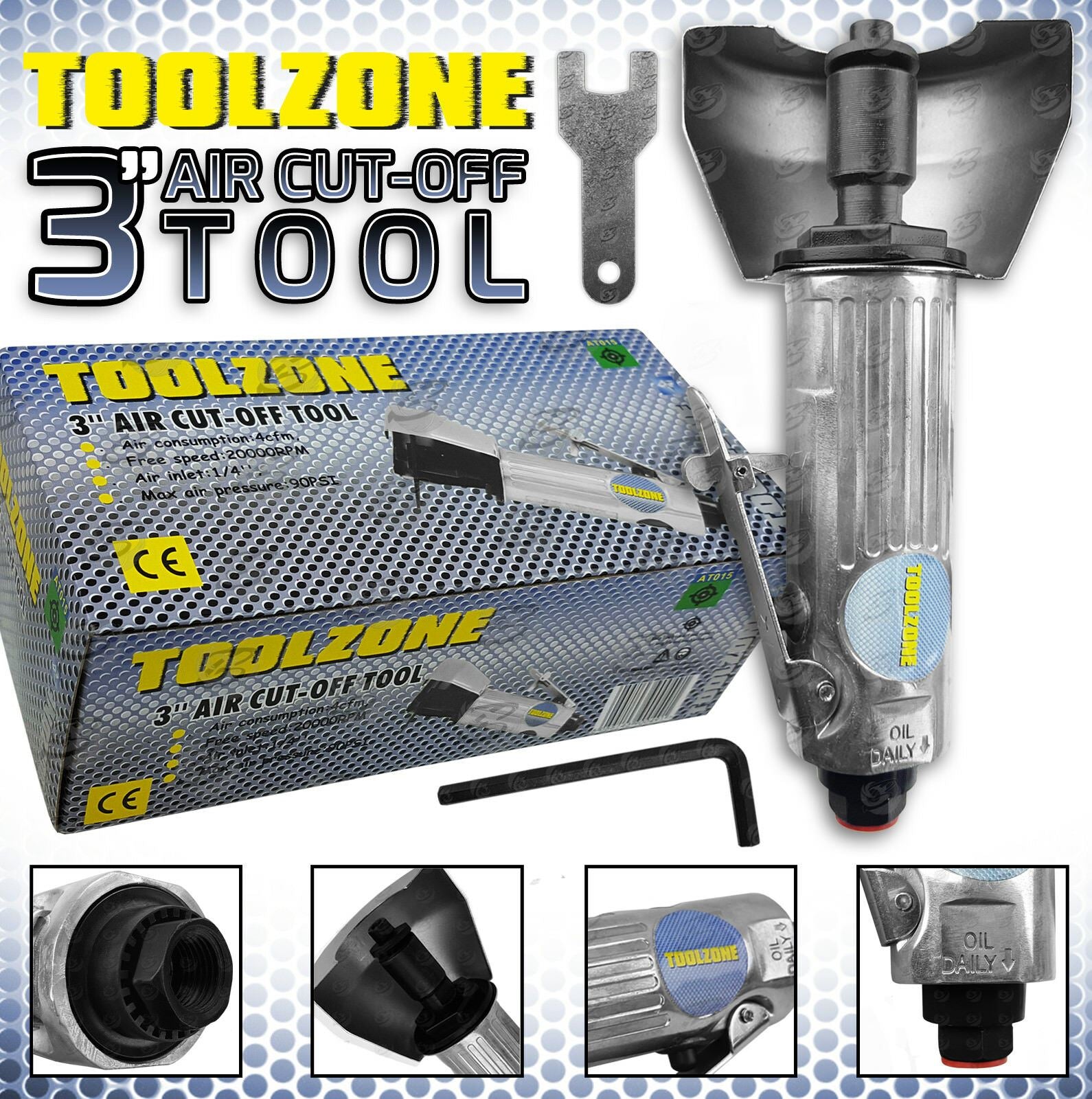 TOOLZONE 3" AIR CUT OFF TOOL