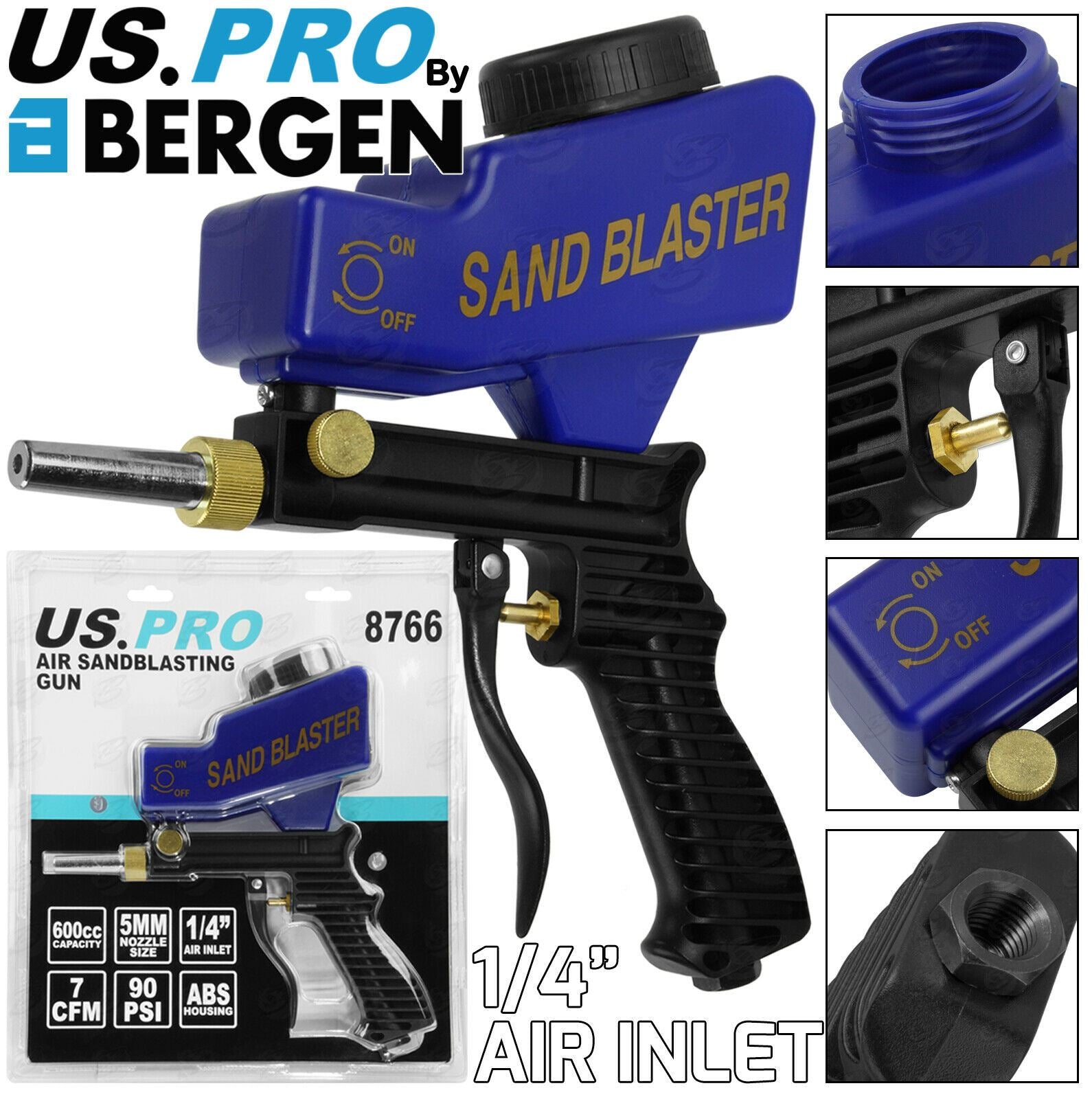 US PRO AIR SANDBLASTING GUN