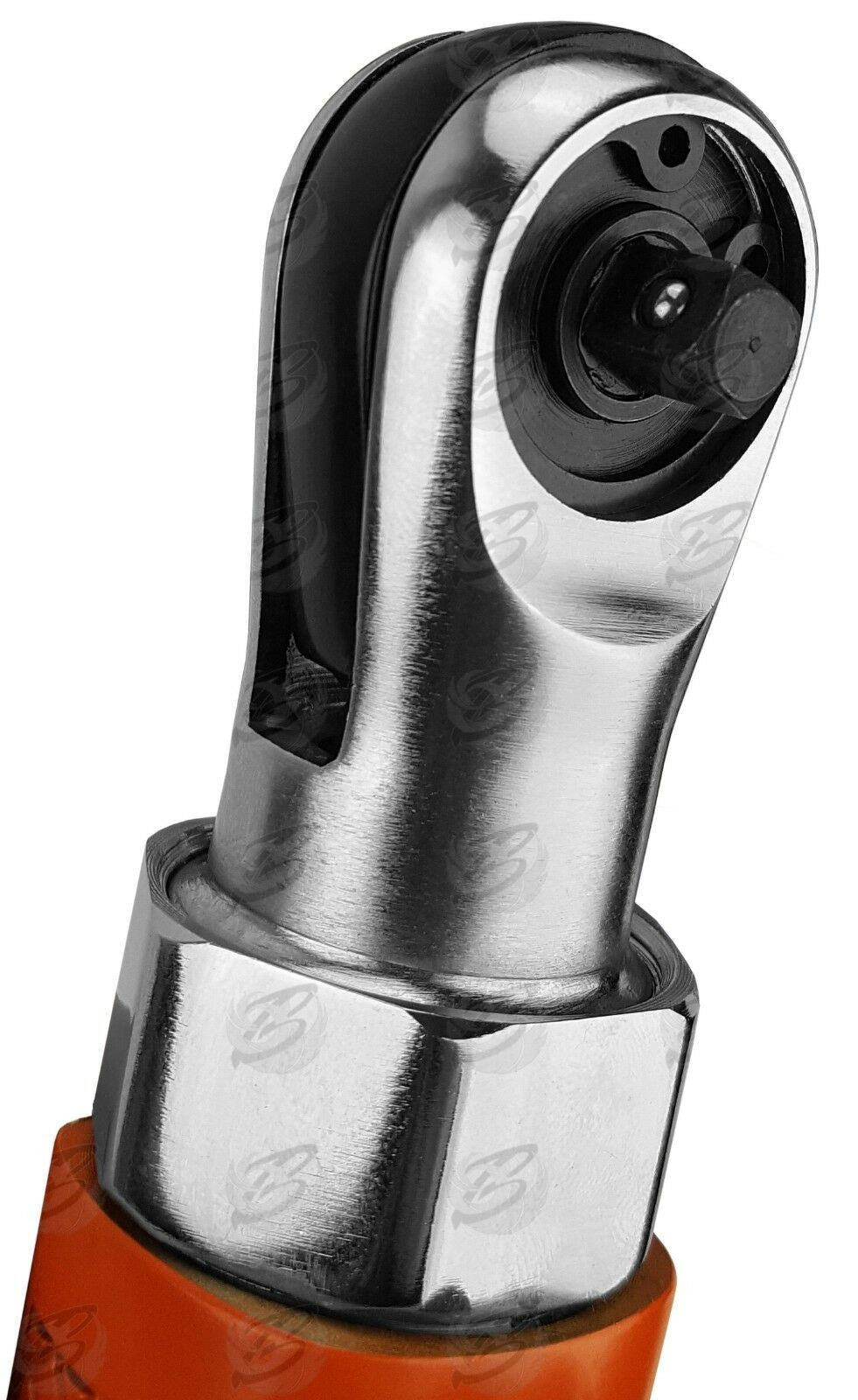 TOOLZONE 1/4" DRIVE STUBBY AIR IMPACT RATCHET WRENCH