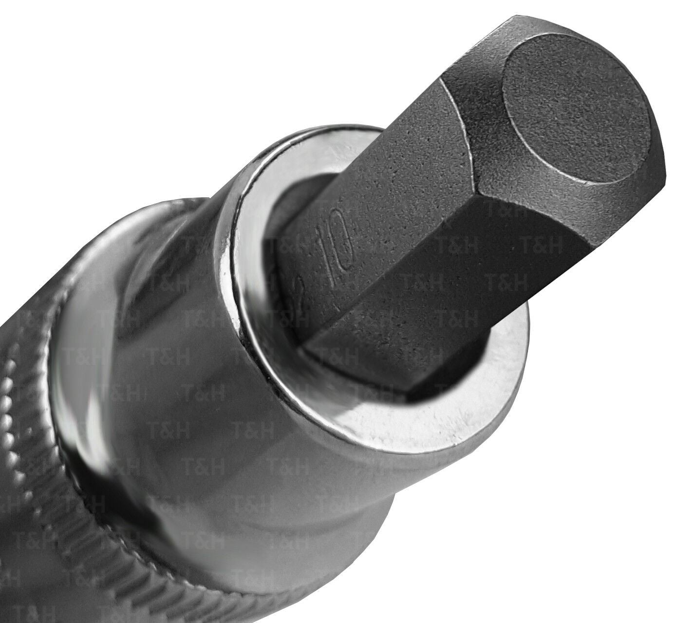 US PRO H10 1/2" DRIVE 55MM LONG HEX BIT SOCKET ( SINGLE )