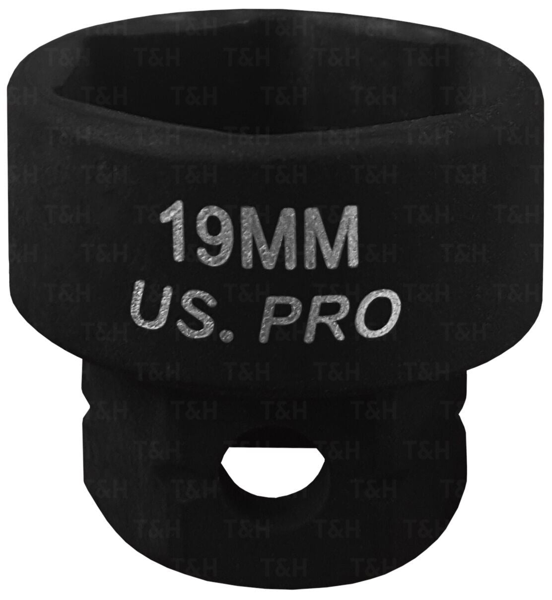 US PRO 14PCS 3/8" DRIVE 6 POINT SHALLOW IMPACT SOCKETS 6MM - 19MM