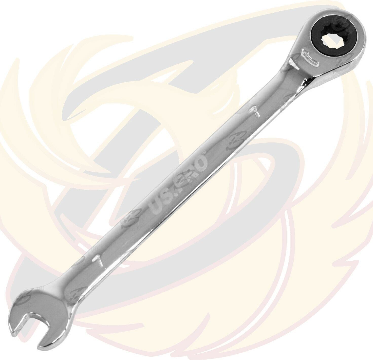 US PRO 7MM 72 TOOTH RATCHET SPANNER