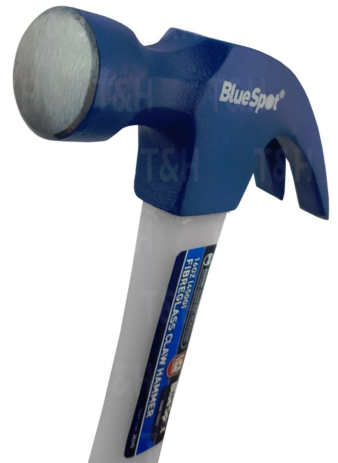 BLUESPOT 16OZ FIBREGLASS CLAW HAMMER