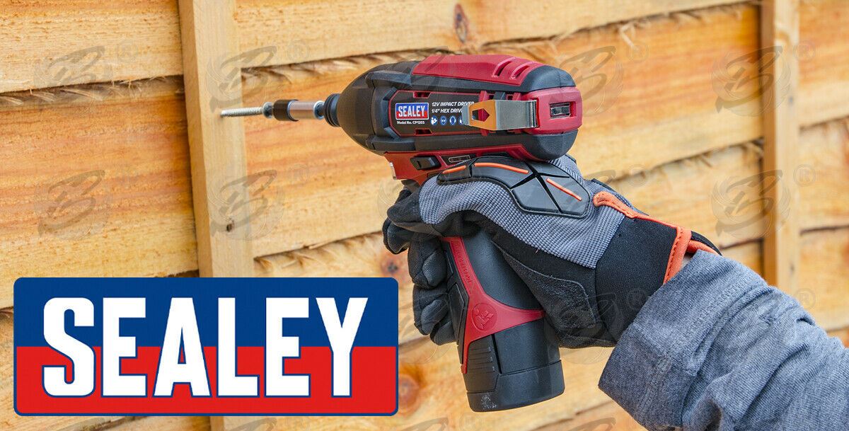 SEALEY 12V CORDLESS COMBO KIT ( DRILL - RATCHET WRENCH - RECIPROCATING SAW - IMPACT DRIVER )