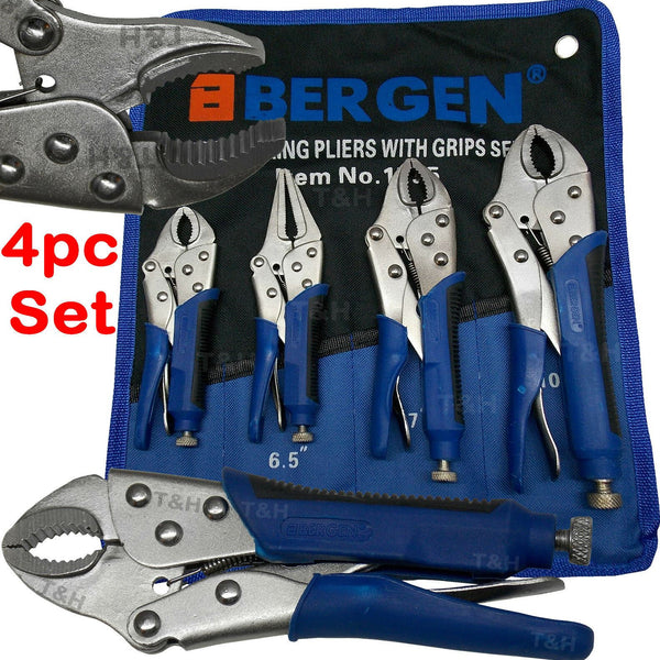 Kobalt 3-Piece Locking Pliers Set