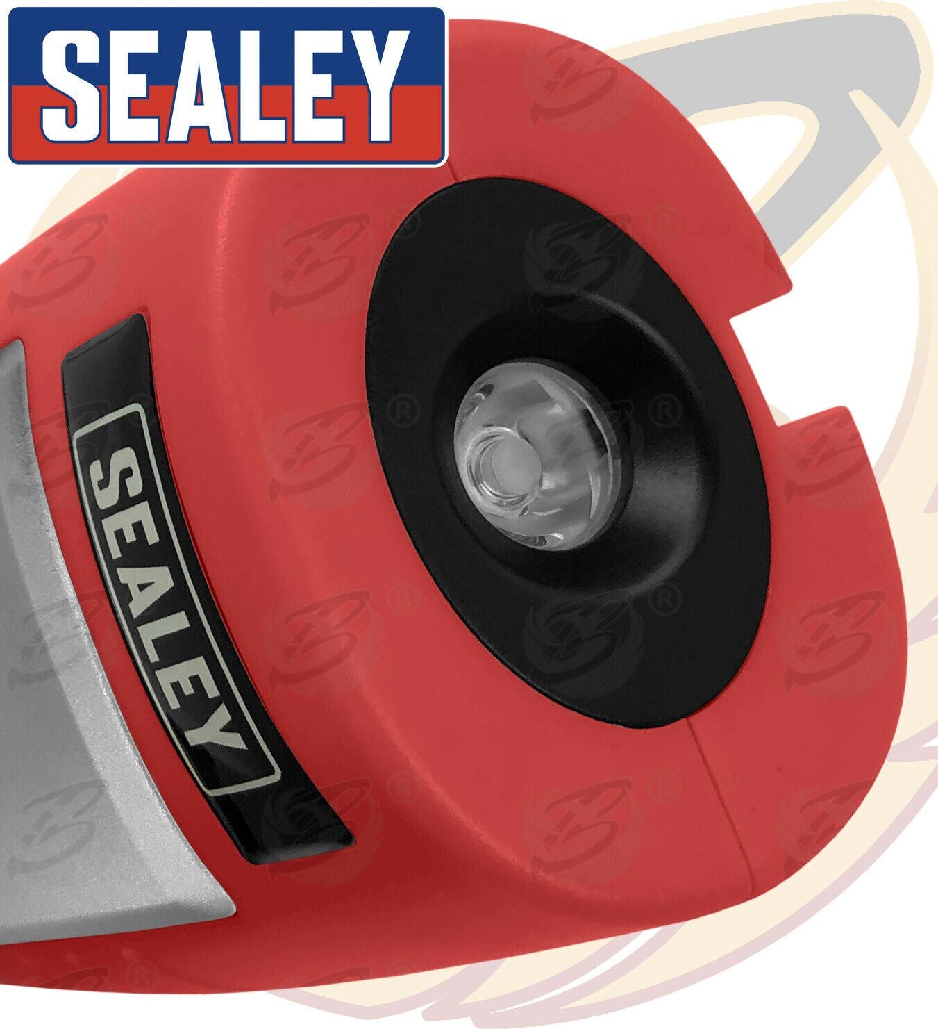 SEALEY RECHARGEABLE SMD LED LI - ION WORK LIGHT ( RED )