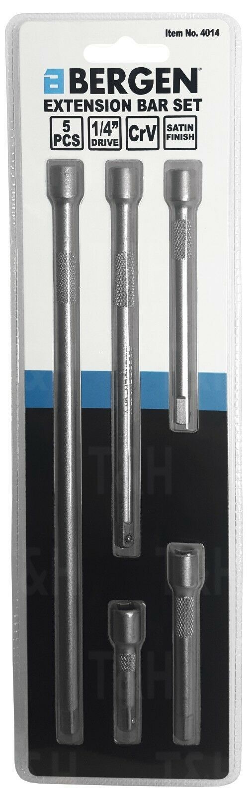 US PRO 5PCS 1/4" DRIVE EXTENSION BARS 50MM - 225MM