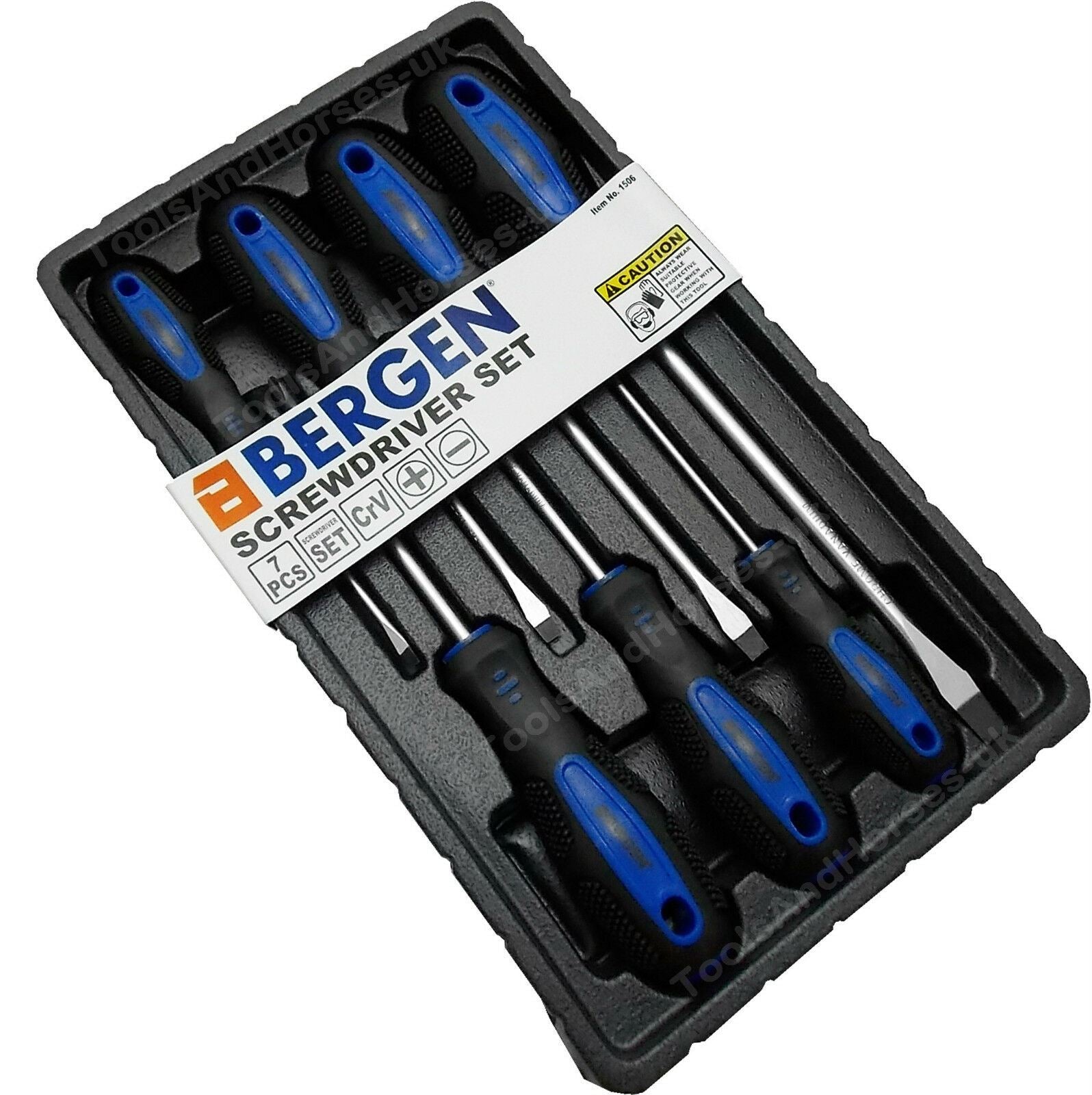 US PRO 7PCS MAGNETIC SCREWDRIVERS ( SLOTTED - PHILLIPS )