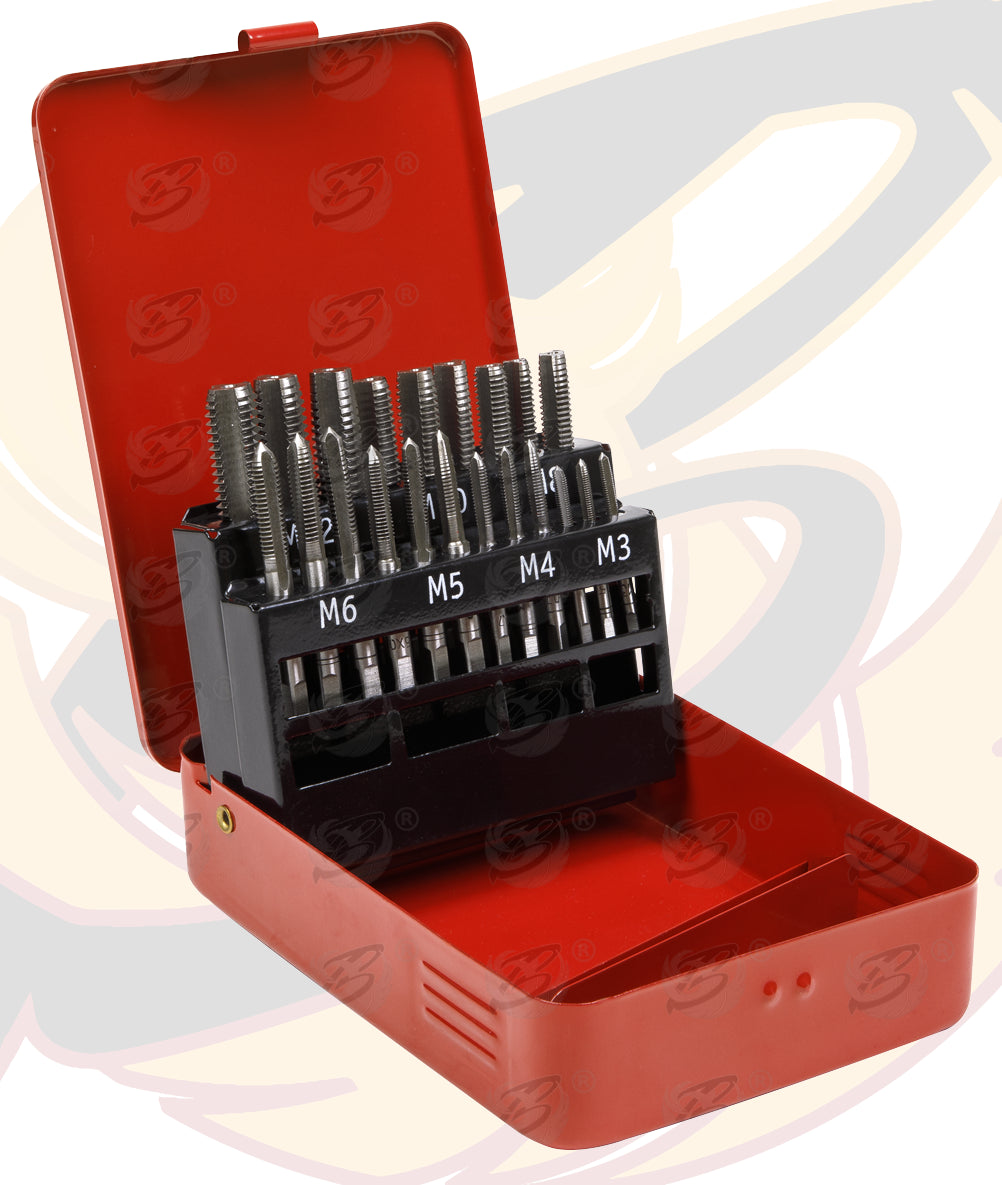 SEALEY 10PCS METRIC TAP SET M3 - M12