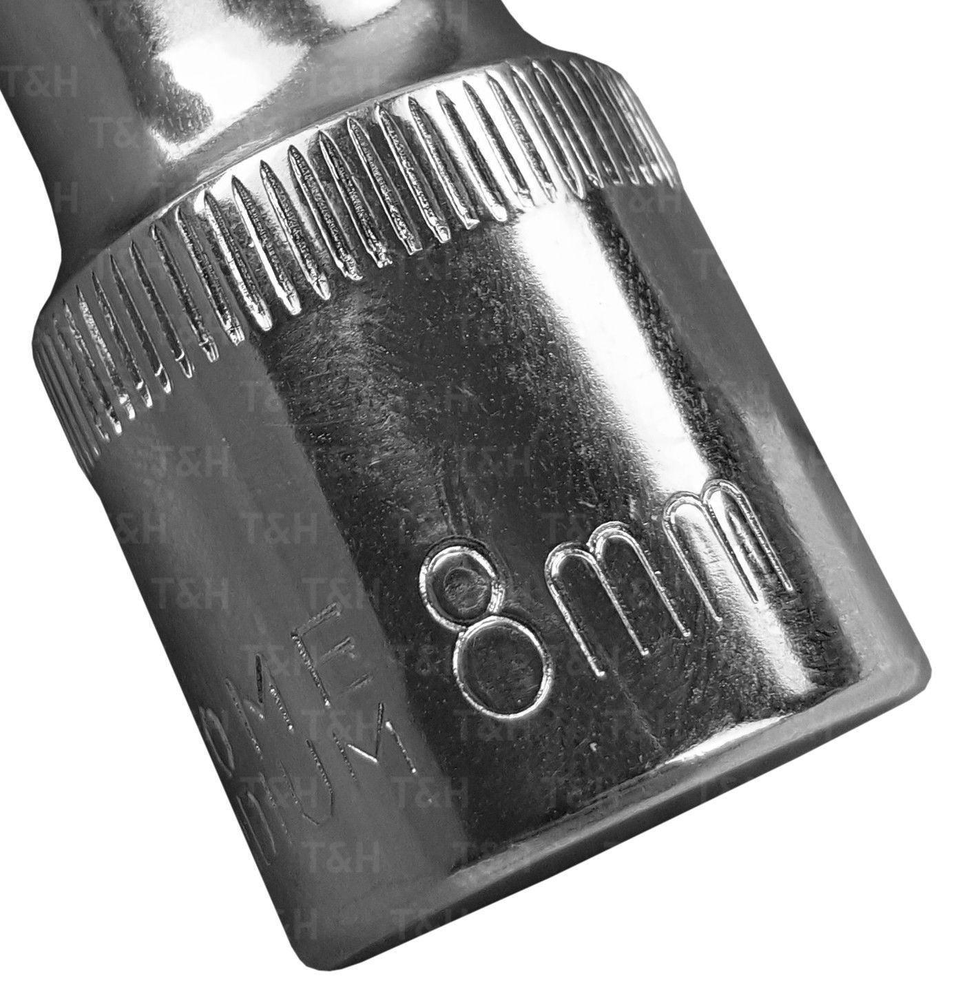 US PRO H8 1/2" DRIVE 55MM LONG HEX BIT SOCKET ( SINGLE )