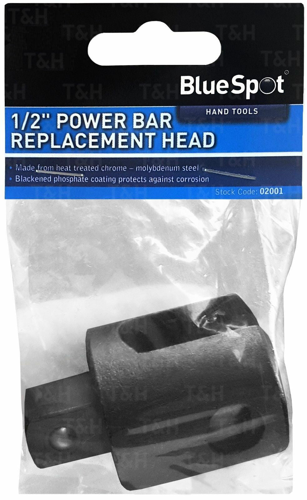 BLUESPOT 1/2" DRIVE REPLACEMENT BREAKER BAR HEAD ( x 10 )