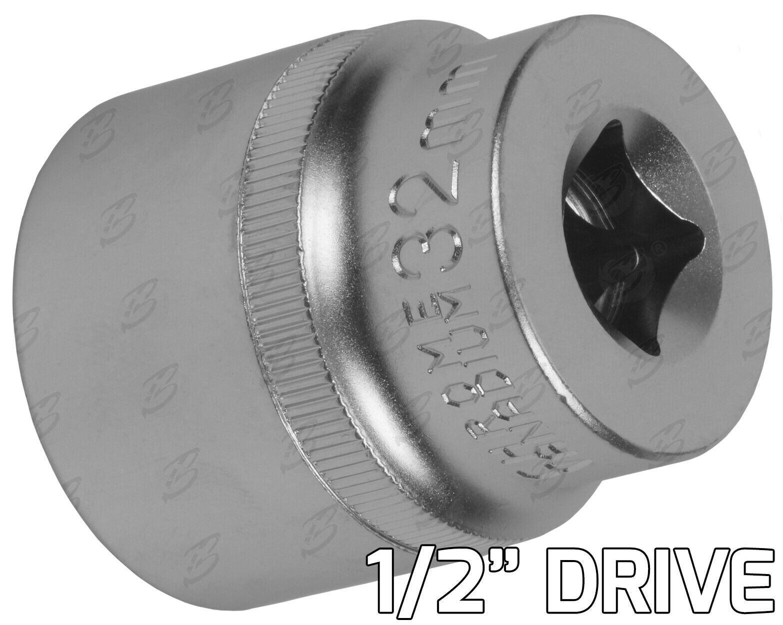 BLUESPOT 19PCS 1/2" DRIVE GEAR LOCK SOCKETS 8MM - 32MM