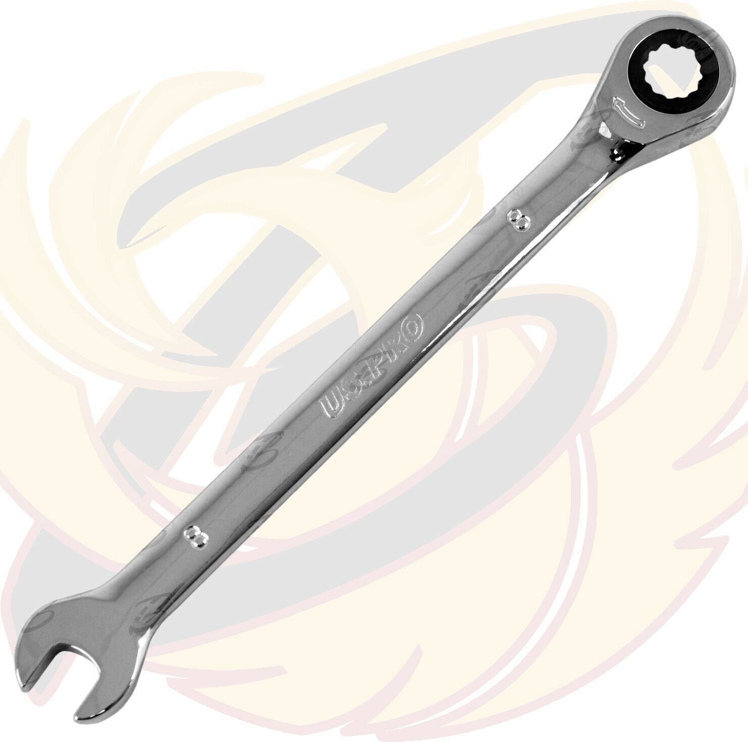 US PRO 8MM 72 TOOTH RATCHET SPANNER