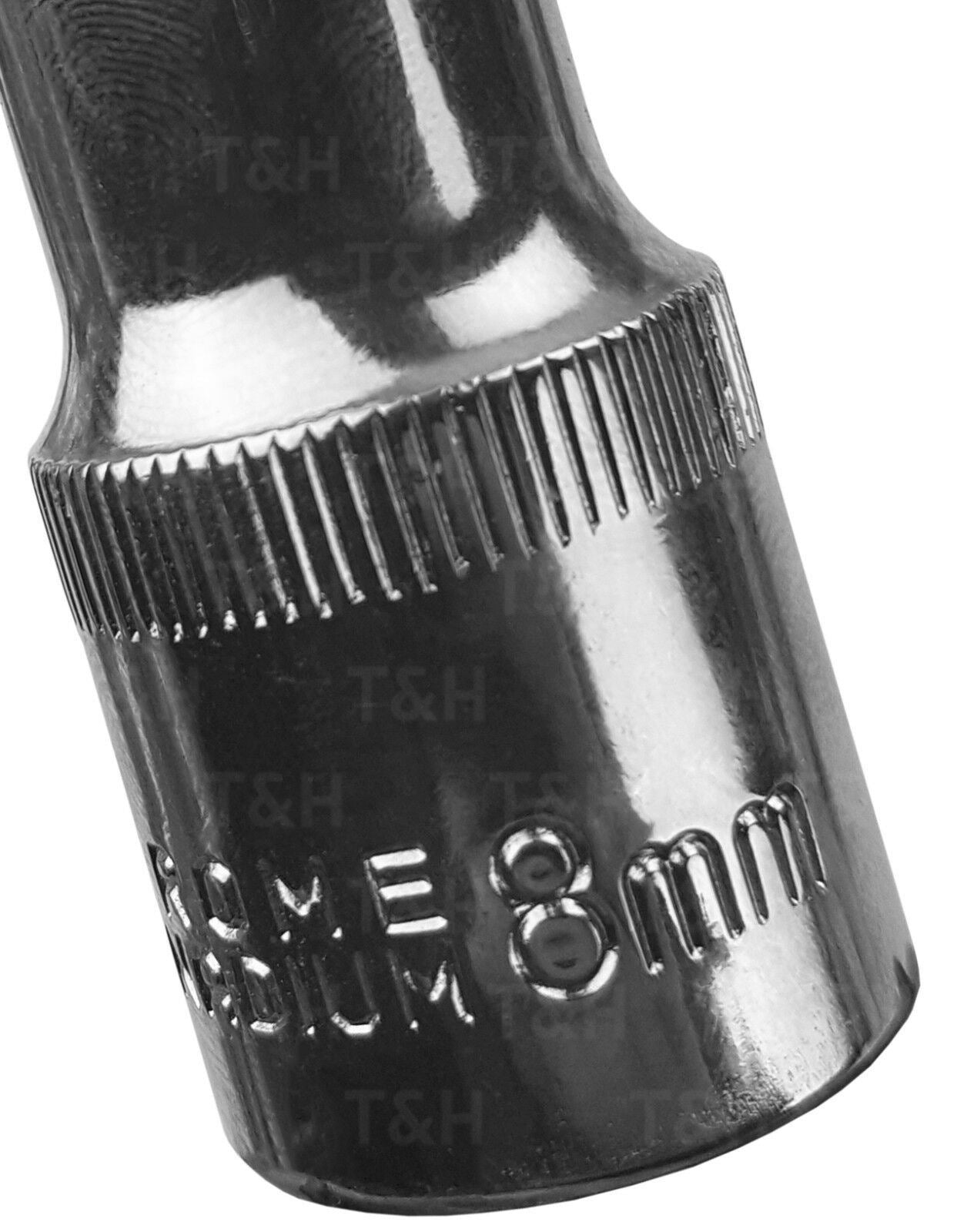 US PRO M8 1/2" DRIVE 55MM LONG SPLINE BIT SOCKET ( SINGLE )