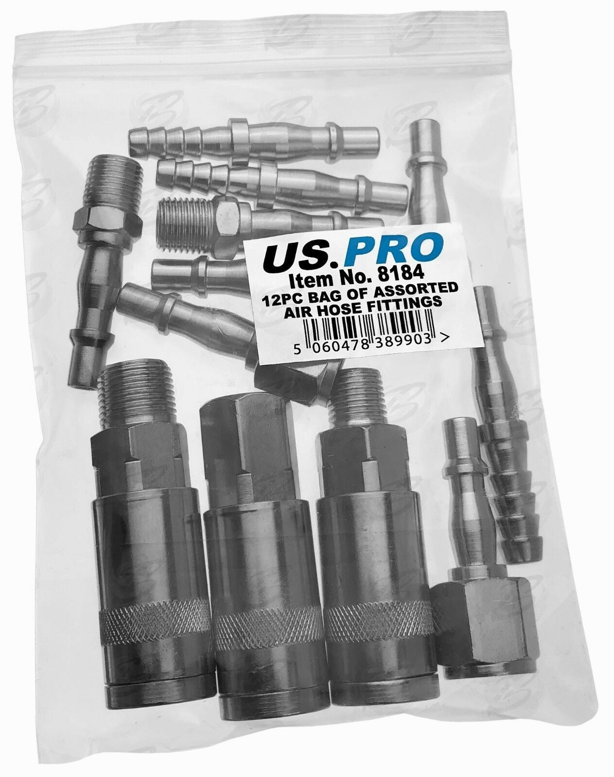 US PRO 12PCS AIR LINE FITTINGS