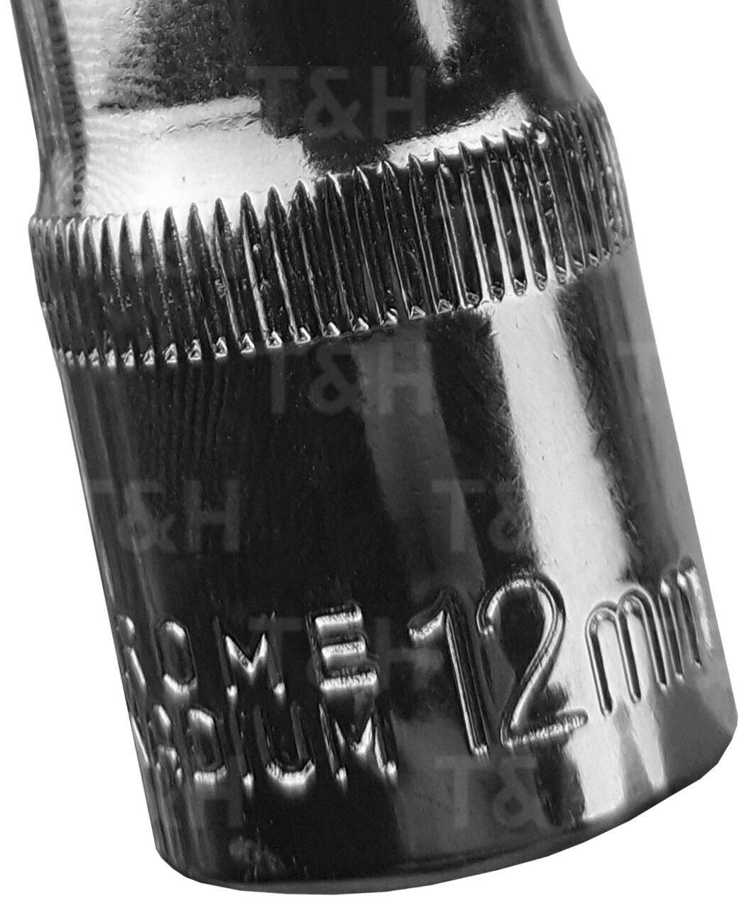 US PRO M12 1/2" DRIVE 100MM LONG SPLINE BIT SOCKET ( SINGLE )