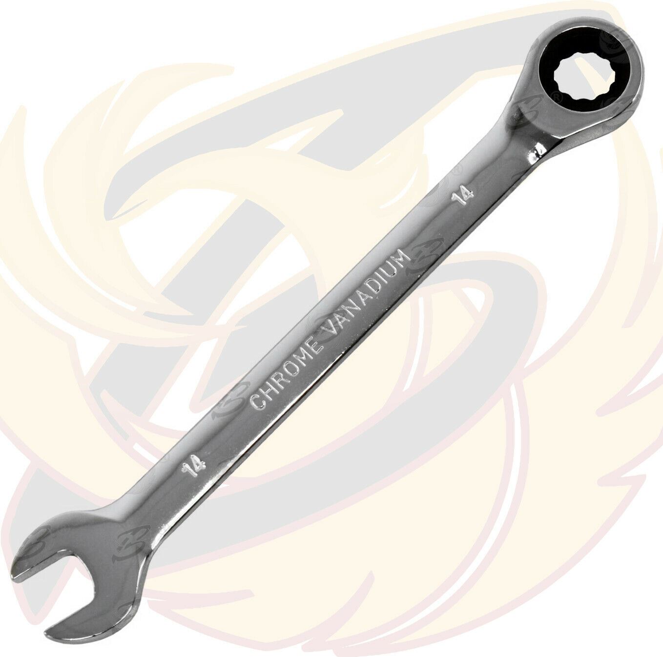US PRO 14MM 72 TOOTH RATCHET SPANNER