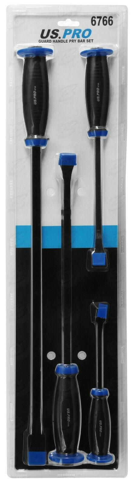 US PRO 4PCS PRY BAR SET WITH PROTECTIVE GUARDS