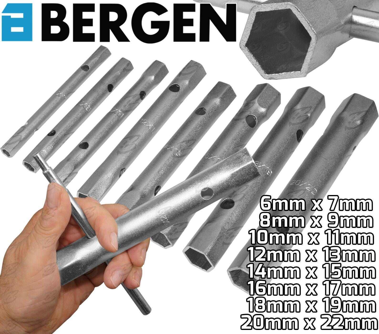 Tubular box online spanner set